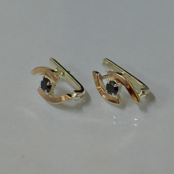 Серебряные серьги