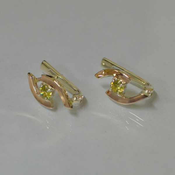 Серебряные серьги