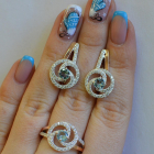 Серебряный набор