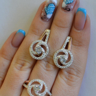 Серебряный набор