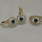 Серебряный набор