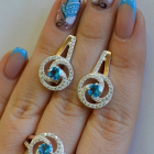 Серебряный набор