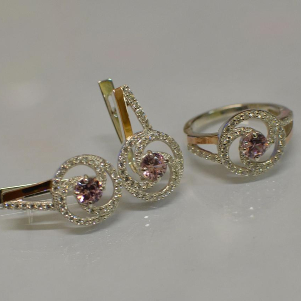 Серебряный набор