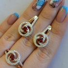 Серебряный набор