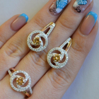 Серебряный набор