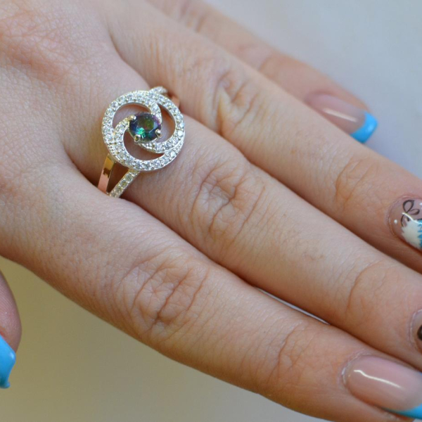 Срібна каблучка