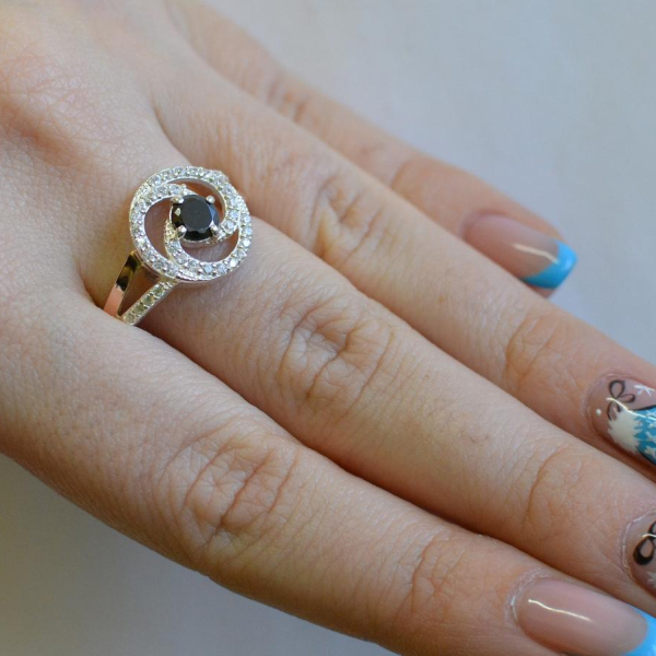 Срібна каблучка