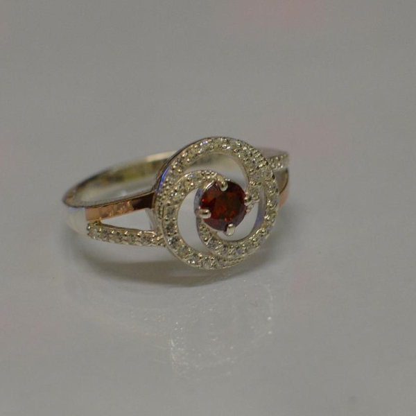 Срібна каблучка