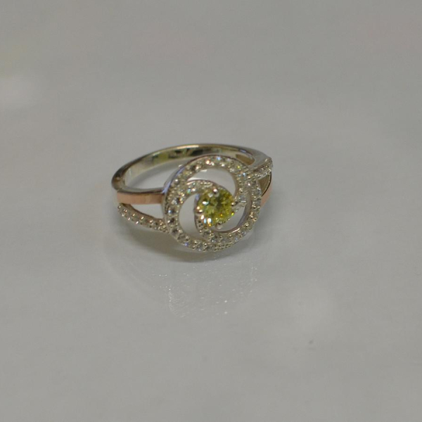 Срібна каблучка