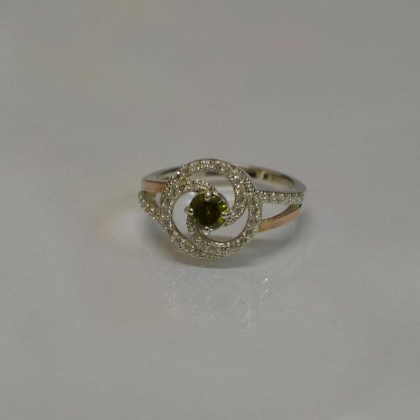 Срібна каблучка