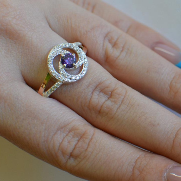 Срібна каблучка