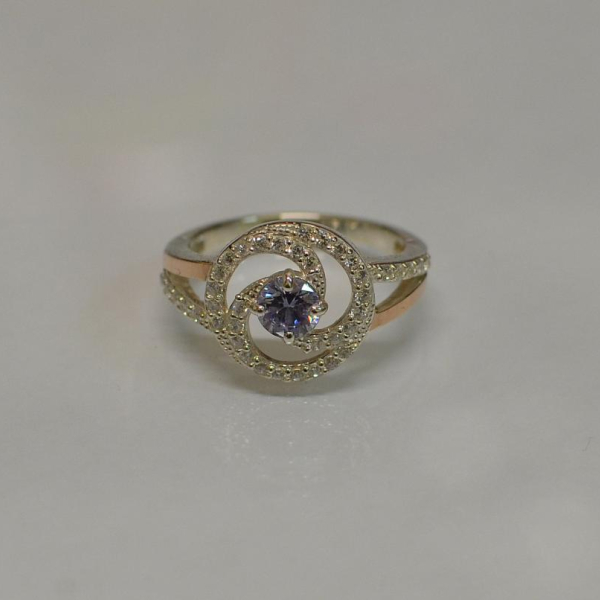 Срібна каблучка