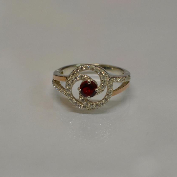 Срібна каблучка