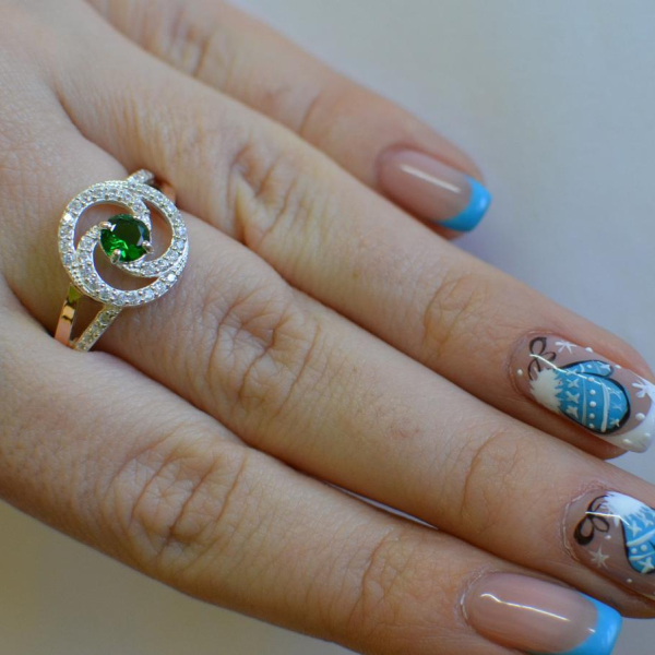 Срібна каблучка