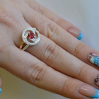 Срібна каблучка