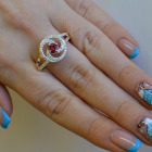 Срібна каблучка