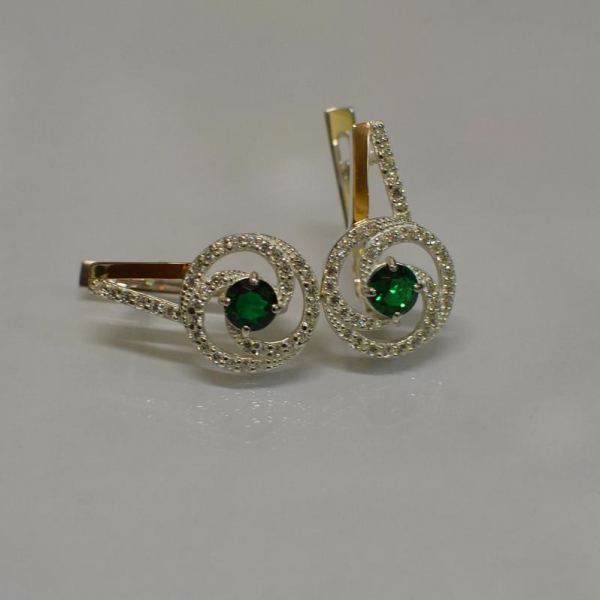 Серебряные серьги