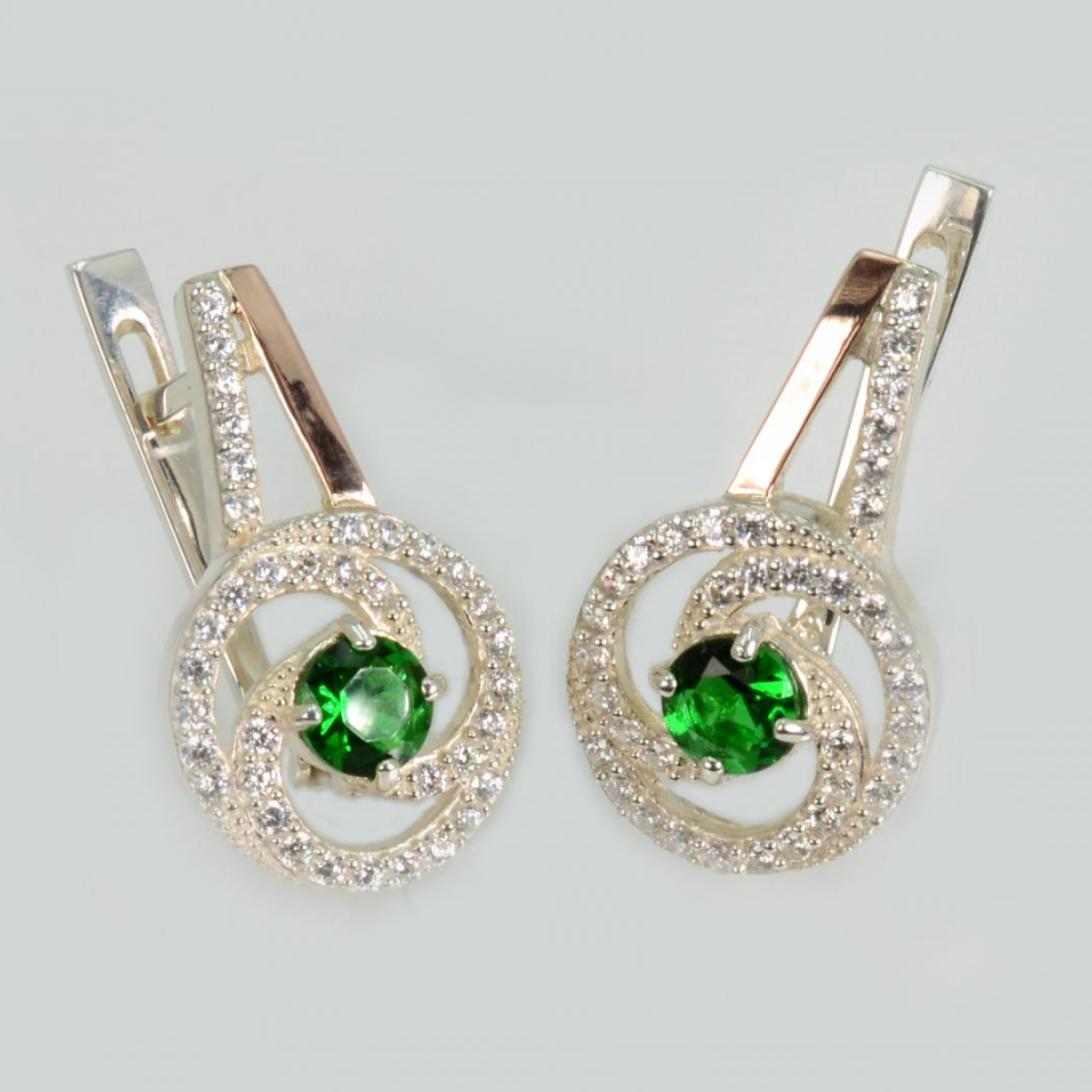 Серебряные серьги