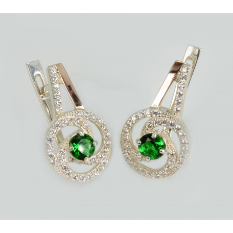 Серебряные серьги