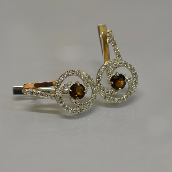 Серебряные серьги