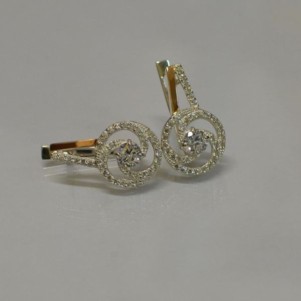 Серебряные серьги