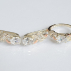 Срібний гарнітур