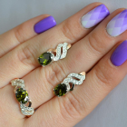 Срібний гарнітур