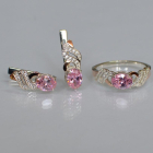 Срібний гарнітур