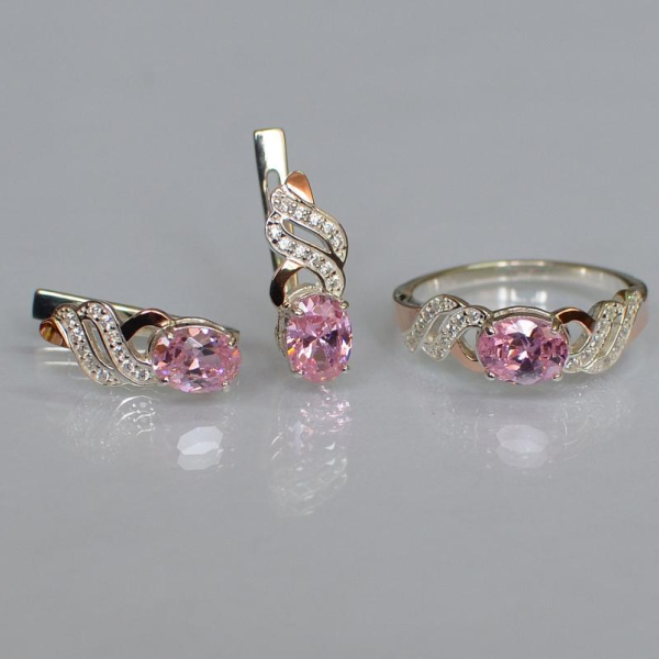 Срібний гарнітур