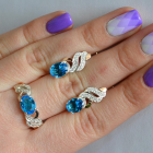 Срібний гарнітур