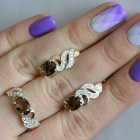 Срібний гарнітур