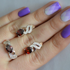 Срібний гарнітур