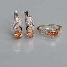 Срібний гарнітур