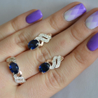 Срібний гарнітур