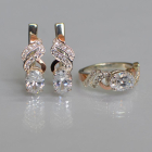 Срібний гарнітур