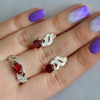 Срібний гарнітур