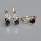 Срібний гарнітур