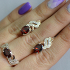 Срібний гарнітур