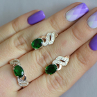 Срібний гарнітур