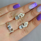 Срібний гарнітур