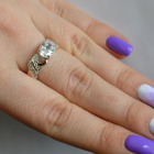 Срібна каблучка