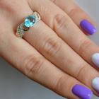 Срібна каблучка