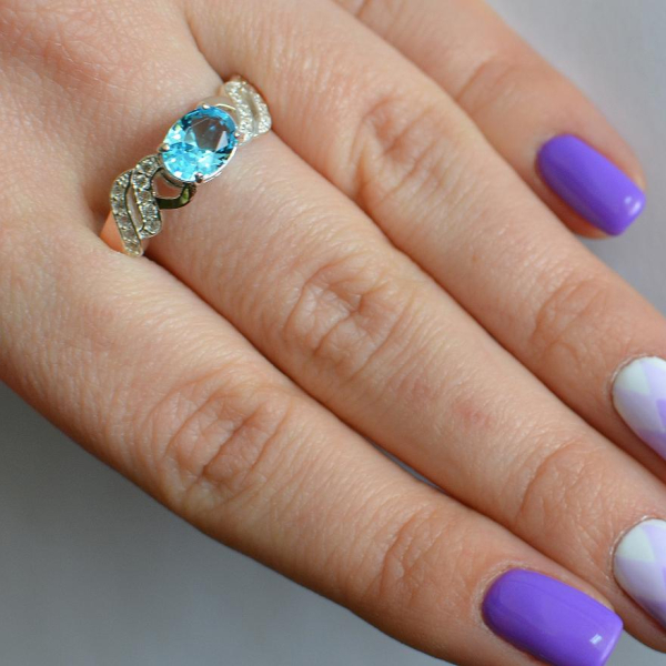 Срібна каблучка