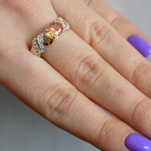 Срібна каблучка