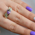 Срібна каблучка