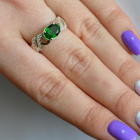 Срібна каблучка