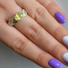 Срібна каблучка