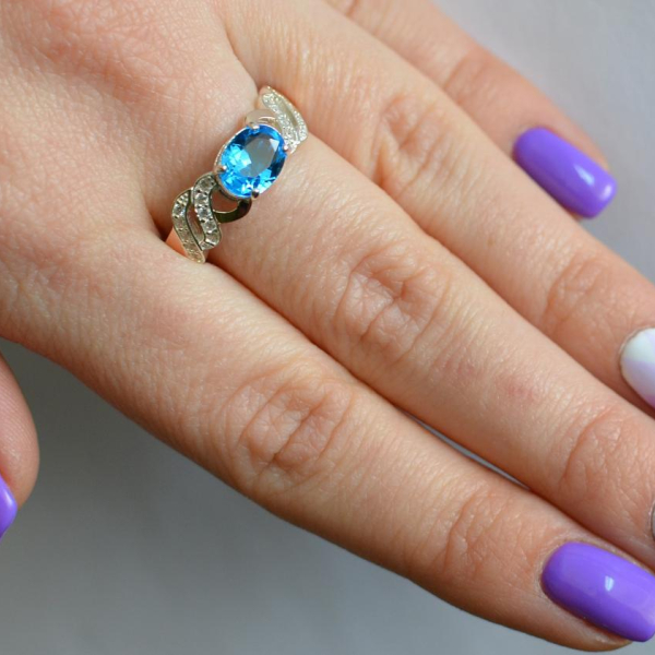 Срібна каблучка