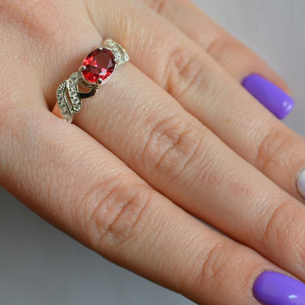 Срібна каблучка