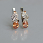 Срібні сережки